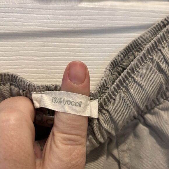 C&C California Green Lyocell Shorts Women Size Large Boho Beachy Comfy Vacation - Picture 8 of 8